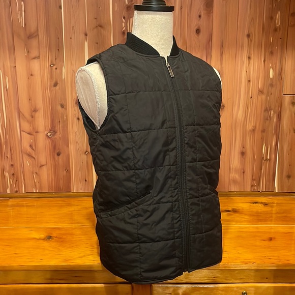 Nautica Black Puffer Vest Mens Medium - Picture 1 of 5